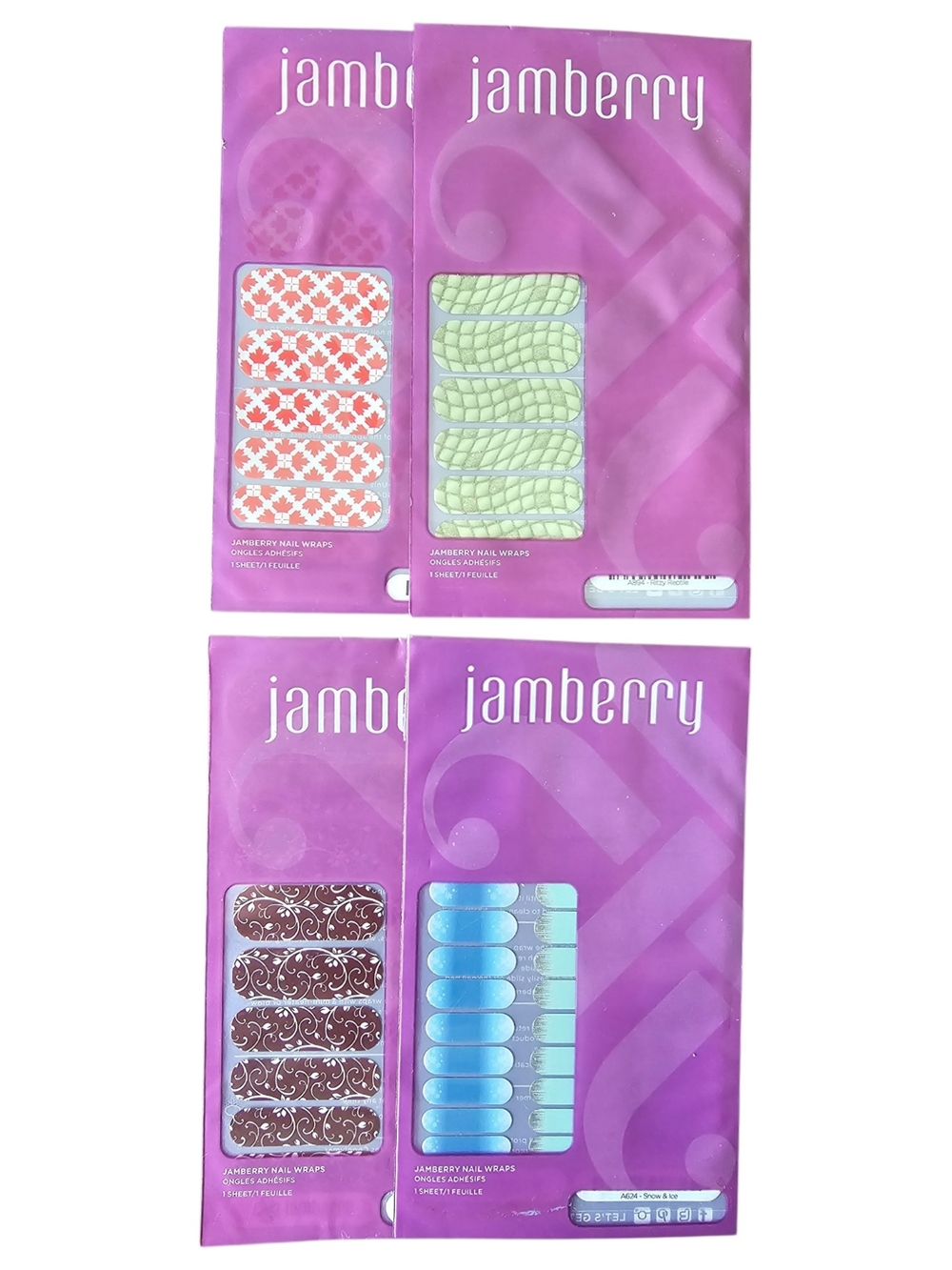 NEW Jamberry Nail Wraps Variety Bundle